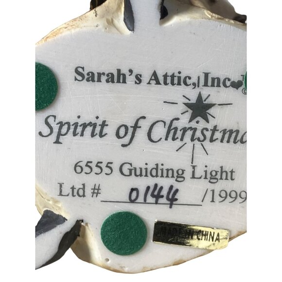 Sarah's Attic Spirit Of Christmas Guiding Light Santa Figurine - Picture 10 of 11
